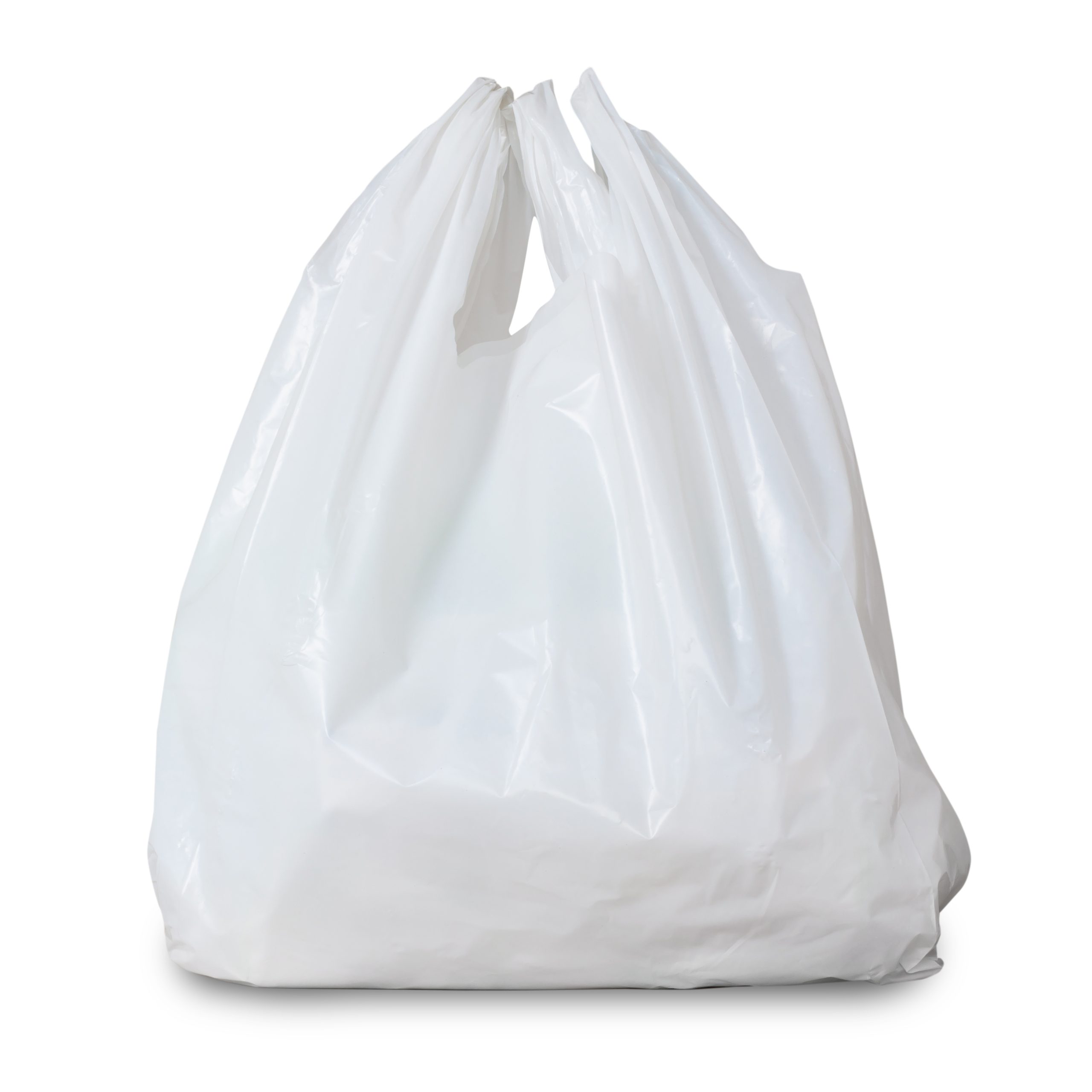 White,Plastic,Bag,Isolated,On,White,Background